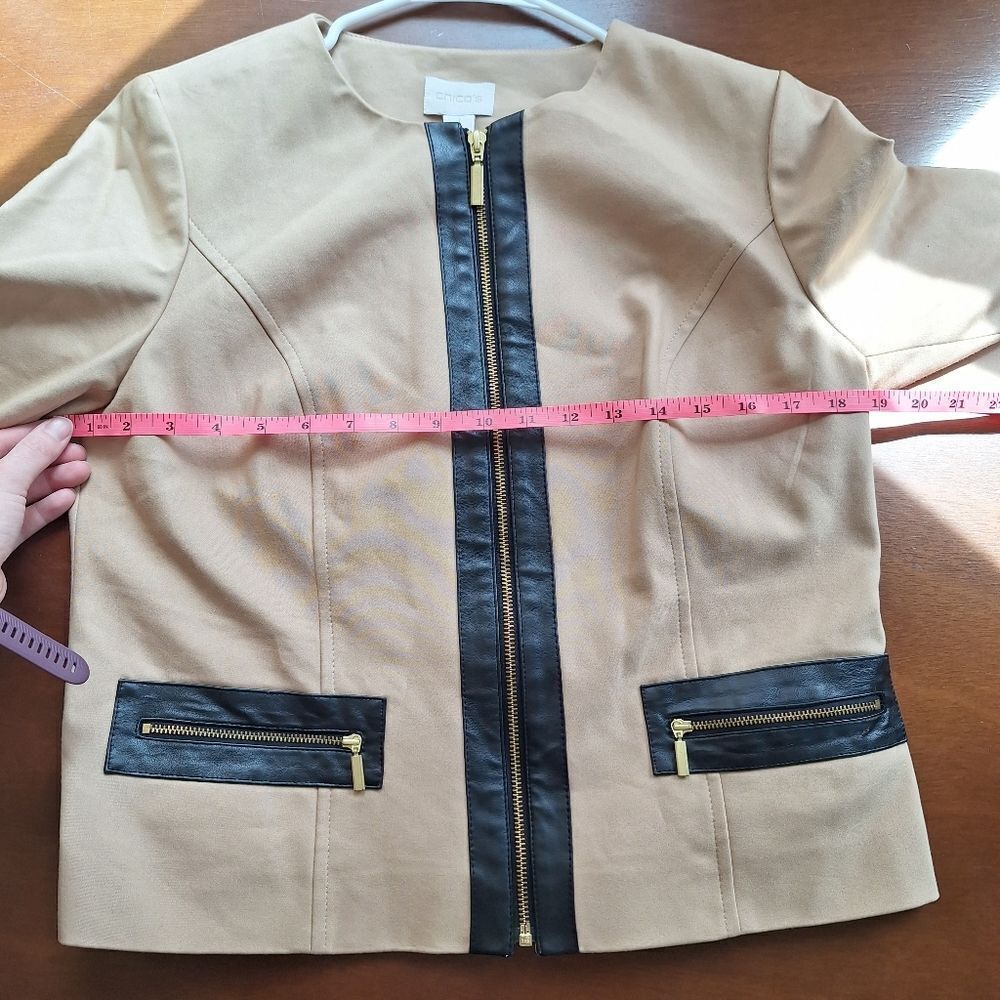 Chico's Camel Jacket - Picture 7 of 11